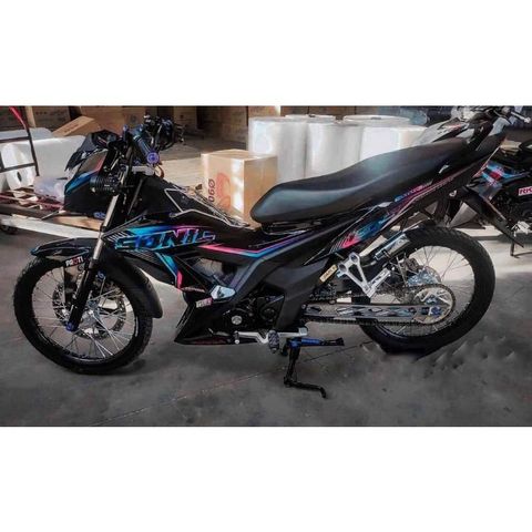 Tem Rời Honda Sonic Dán Xe Đen Hoặc Trắng Phối Nhiều Màu  - Decal In Chất Lượng