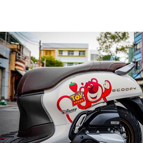 [FreeShip] [Ảnh thật] Tem rời Scoopy - Mẫu gấu dâu nổi bật - Chuẩn From cực đẹp Quyen Decal