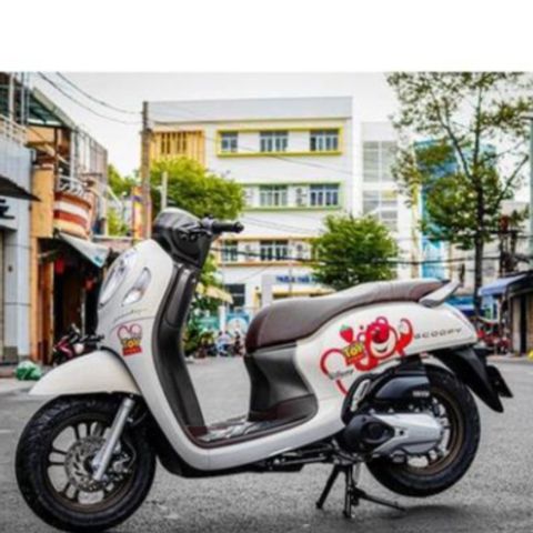 [FreeShip] [Ảnh thật] Tem rời Scoopy - Mẫu gấu dâu nổi bật - Chuẩn From cực đẹp Quyen Decal