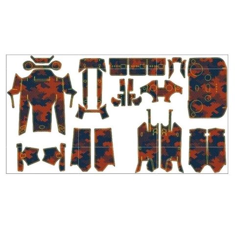 Skin Trang Trí Flycam Dji Mavic 3 - Mavic 3 Pro - Camo Chấm Bi  - Decal In Chất Lượng
