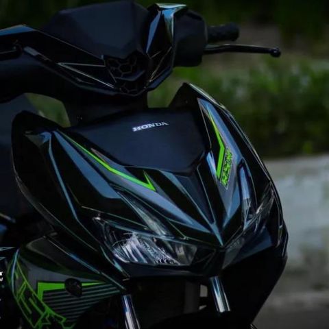 Tem Rời Honda Winner X V2 RSX Đen Xanh  - Decal In Chất Lượng