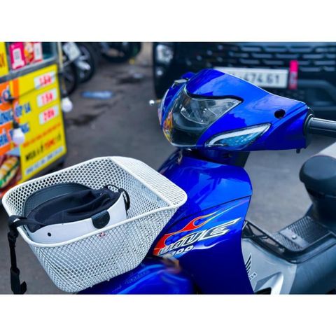 Tem rời Wave 100 2012 mẫu lửa xanh đỏ cam, in sắc nét , 3 lớp không phai màu CM00154 1 2
