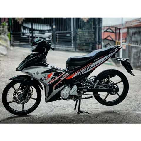 [FreeShip] [Ảnh thật] Tem rời Exciter 150 - Mẫu Y15ZR cam đen - Chuẩn From cực đẹp Quyen Decal