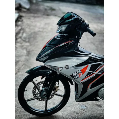 [FreeShip] [Ảnh thật] Tem rời Exciter 150 - Mẫu Y15ZR cam đen - Chuẩn From cực đẹp Quyen Decal