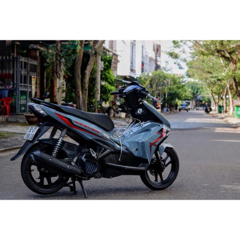 Tem Rời Dán Xe Air Blade Mẫu Xám Đen Đỏ Cực Chất, Hàng 3 Lớp Chất Lượng Cao Quyen Decal