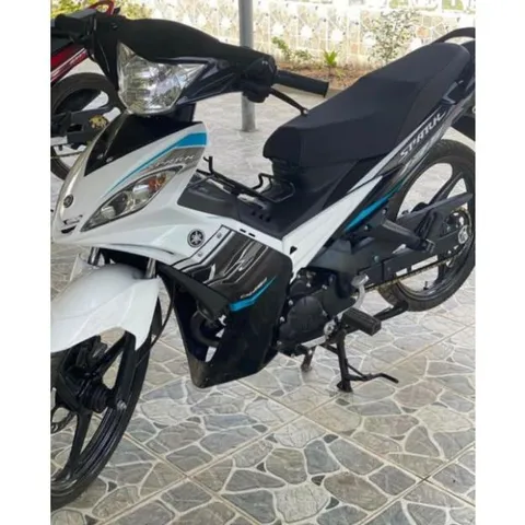 Tem Rời Exciter Spark 135i Trắng Đen  - Decal In Chất Lượng
