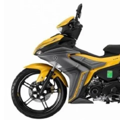 Tem Rời Exciter 155 VVA Xám Vàng  - Decal In Chất Lượng