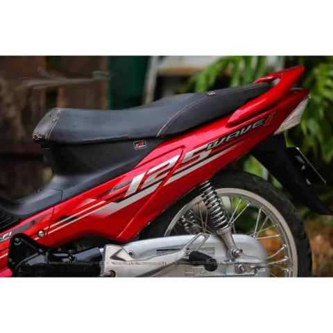 Tem rời Wave i 125 đỏ đen , in sắc nét, 3 lớp không phai màu CM00104 1 2