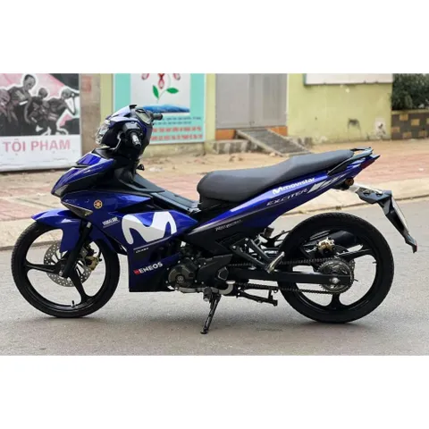 [FreeShip] [Ảnh thật] Tem rời Exciter150 - Mẫu Movista - Tem trắng đen đơn giản - Chuẩn From cực đẹp Quyen Decal