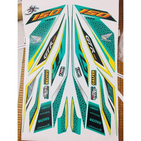 Tem rời Winner V1 xe xanh ngọc - GTR cực đẹp Quyen Decal