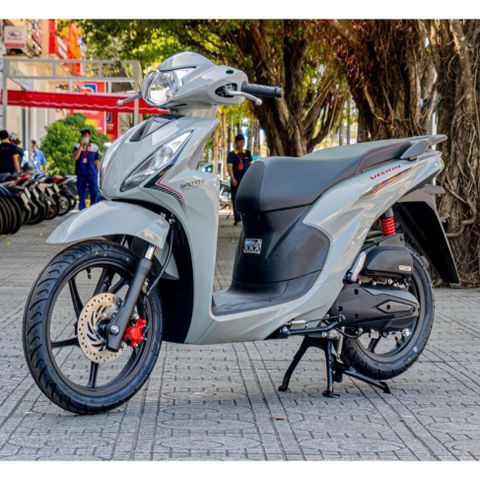Tem rời xe vision 2023 xi măng đỏ đen in trong , tem 3 lớp cao cấp bền màu - Decal Cao Cấp Nhất