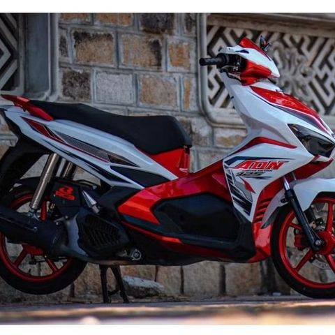 [FreeShip] TEM RỜI mẫu ADN đỏ đen cho AirBlade trắng - mẫu mới siêu hot - không bay màu Quyen Decal