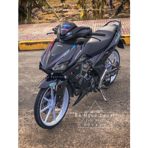 tem rs 150 xe winner X màu đen [TEM XE WINNER X RS150 GIÁ RẺ] 👉chế tem theo yêu cầu giá rẻ. - Decal Cao Cấp Nhất