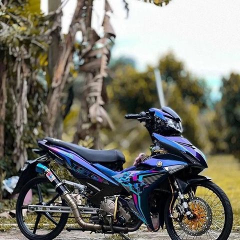 TEM 7 MÀU EXCITER 150, EX150 MÀU ĐEN - Decal Cao Cấp Nhất