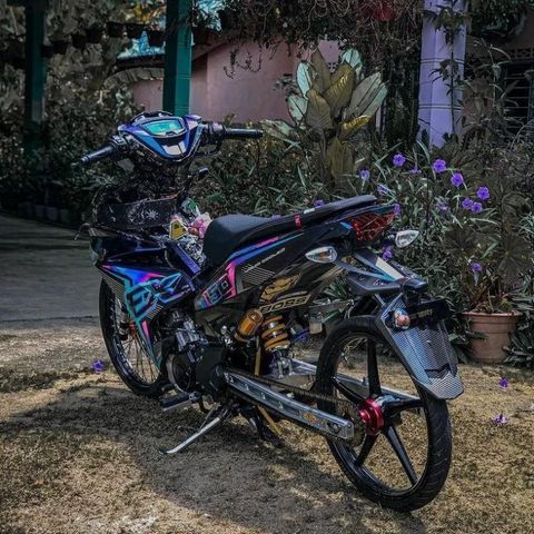 TEM 7 MÀU EXCITER 150, EX150 MÀU ĐEN - Decal Cao Cấp Nhất
