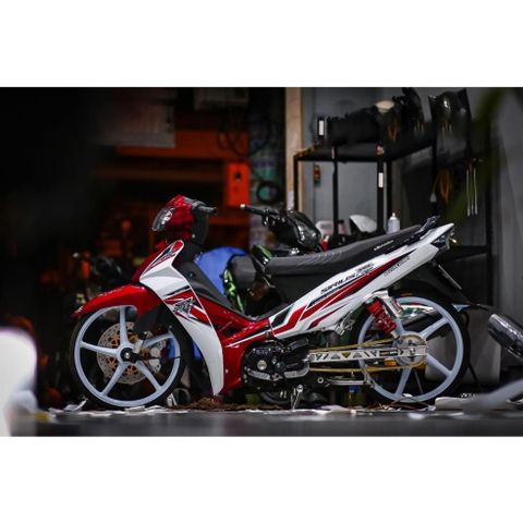 tem rời sirius trắng đỏ Rc kiểng mẫu ( Mới ) 2024 - Decal Cao Cấp Nhất