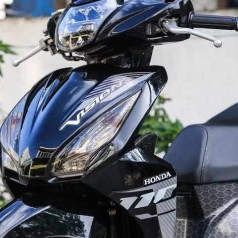 tem rời vision đen bóng mẫu chế đẹp 2023 mẫu mới , tem 3 lớp bền màu - Decal Cao Cấp Nhất