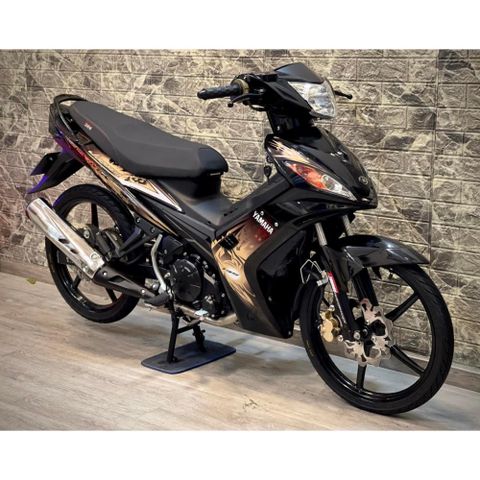 Tem Rời Dán Xe Exciter 2009 Mẫu Jupiter MX Đen Đồng Cực Đẹp, Hàng 3 Lớp Chất Lượng Cao Quyen Decal