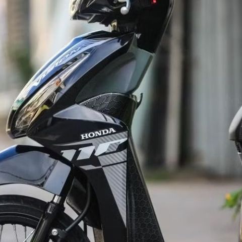 tem rời vision đen bóng mẫu chế đẹp 2023 mẫu mới , tem 3 lớp bền màu - Decal Cao Cấp Nhất