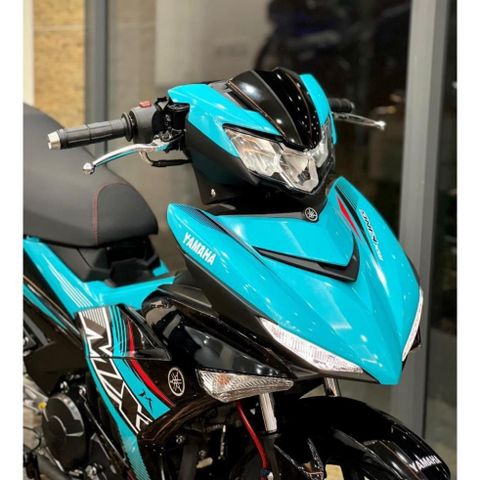 tem rời exciter 150 y15zr xanh ngọc đen , tem 3 lớp bền màu - Decal Cao Cấp Nhất