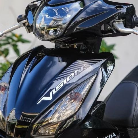 tem rời vision đen bóng mẫu chế đẹp 2023 mẫu mới , tem 3 lớp bền màu - Decal Cao Cấp Nhất