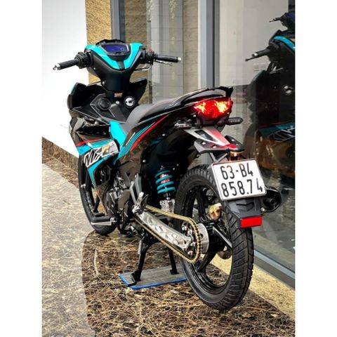 tem rời exciter 150 y15zr xanh ngọc đen , tem 3 lớp bền màu - Decal Cao Cấp Nhất