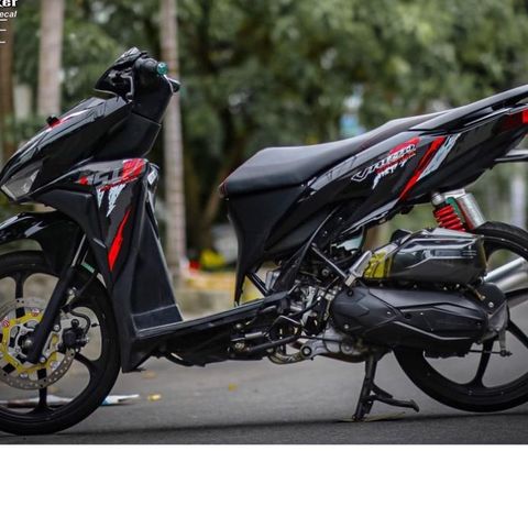 Tem Rời Honda Vario 150 Đen - Mẫu Mới 2022  - Decal In Chất Lượng