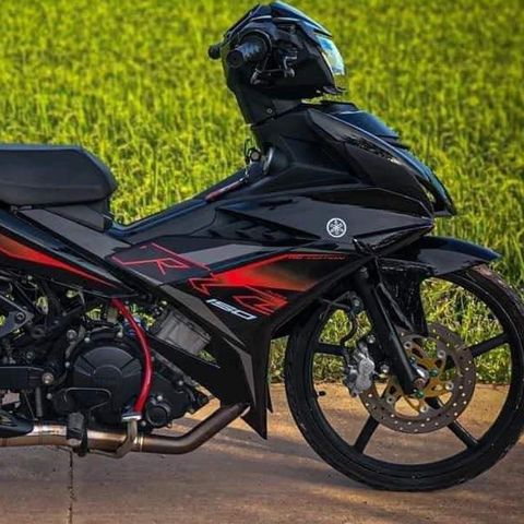 Tem Ex 150 RC Đen Đỏ