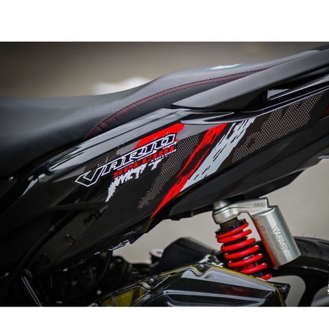 Tem Rời Honda Vario 150 Đen - Mẫu Mới 2022  - Decal In Chất Lượng