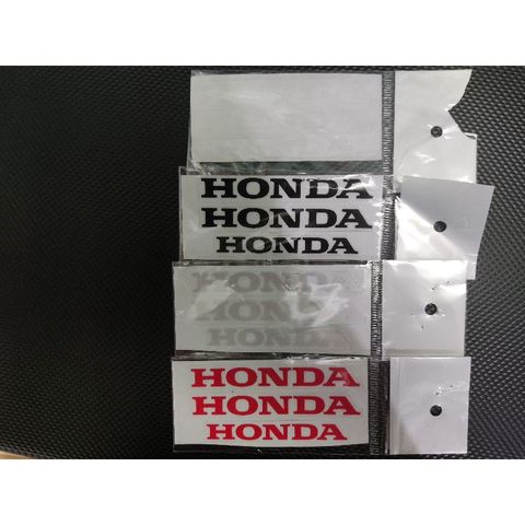 Combo 3 Tem Chữ Honda Chìm