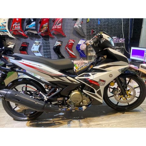 Tem Rời Exciter 150 Y15ZR Trắng Đỏ Đen