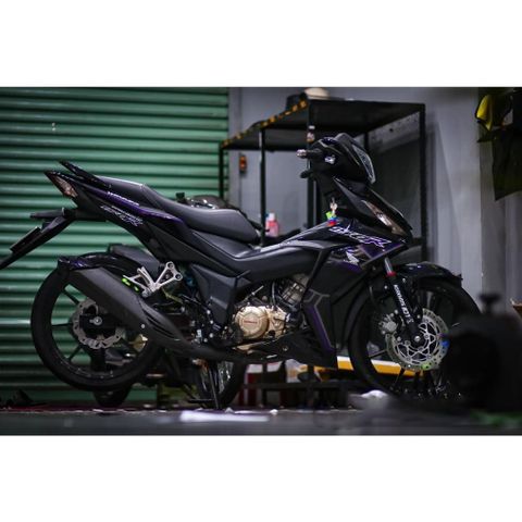 tem rời winner v1 đen chỉ tím rs150 cover đơn giản đẹp mắt - Decal Cao Cấp Nhất