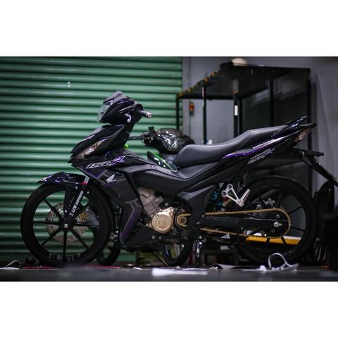 tem rời winner v1 đen chỉ tím rs150 cover đơn giản đẹp mắt - Decal Cao Cấp Nhất