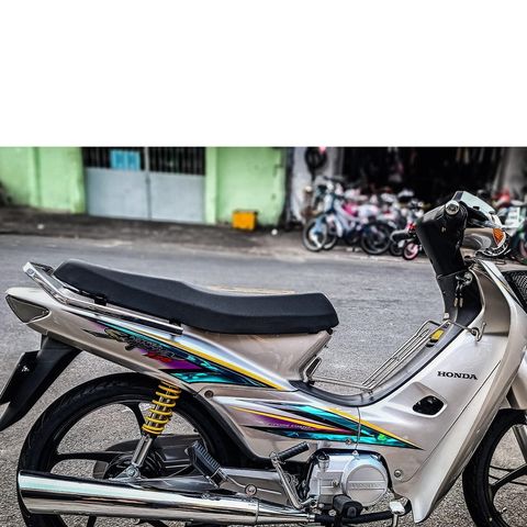 [FreeShip] [Ảnh thật] Tem rời CROM Wave - Mẫu Supra 110 xanh nổi bật - Chuẩn From cực đẹp Quyen Decal