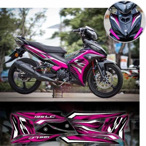 Tem ex 135 mẫu Lc phối nhiều màu xe