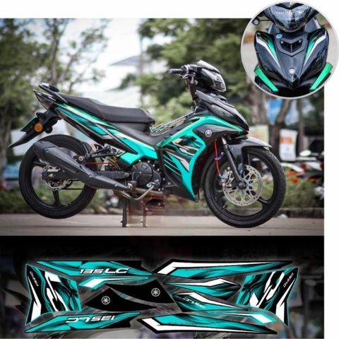 Tem ex 135 mẫu Lc phối nhiều màu xe