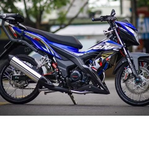 Tem Rời Dán Xe Sonic 150 Mẫu Zin Xanh Đen 150R Cực Đẹp, Hàng 3 Lớp Chất Lượng Cao Quyen Decal