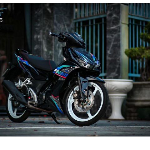 [FreeShip] TEM RỜI mẫu RSX150 màu titan cho Winner X đen - tem cao cấp không bay màu Quyen Decal