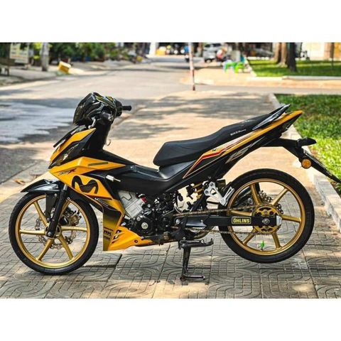 Tem Rời Honda Winner Movistar Vàng Đen  - Decal In Chất Lượng