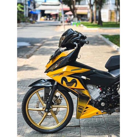 Tem Rời Honda Winner Movistar Vàng Đen  - Decal In Chất Lượng