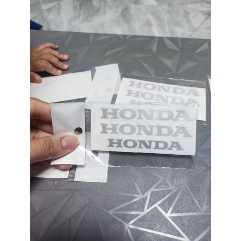Combo chữ Honda dán trang trí cho xe máy