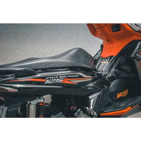 Tem Rời Dán Xe Air Blade 2016 Mẫu Zin Cam Đen Cực Chất, Hàng 3 Lớp Chất Lượng Cao Quyen Decal