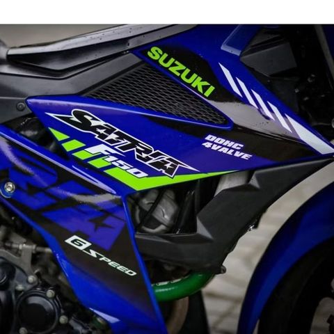 Tem Rời Dán Xe Raider FI Mẫu 2020 Xanh Đen Xanh Lá Cực Đẹp, Hàng 3 Lớp Chất Lượng Cao Quyen Decal