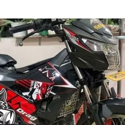 Tem Rời Raider Fi 150 King Drag Đỏ Đen