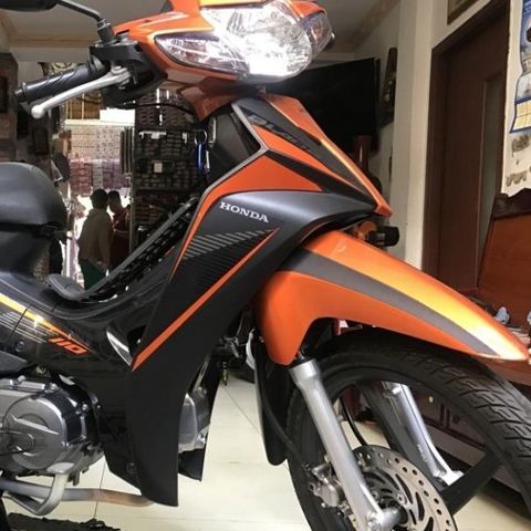 Tem Rời Honda Wave Blade 110 Cam Đen  - Decal In Chất Lượng