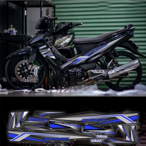 Tem rời Sirius sọc mới xe đen phối đủ màu
