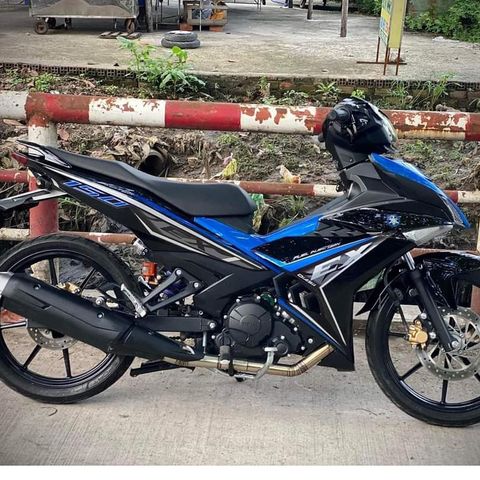 Tem Rời Ex 150 Đen Phối Xanh 2019