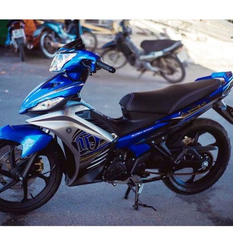Tem Rời Exciter 135 Bạc Xanh Gp - Tem Chuẩn Hình