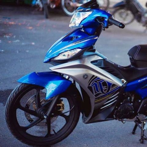Tem Rời Exciter 135 Bạc Xanh Gp - Tem Chuẩn Hình