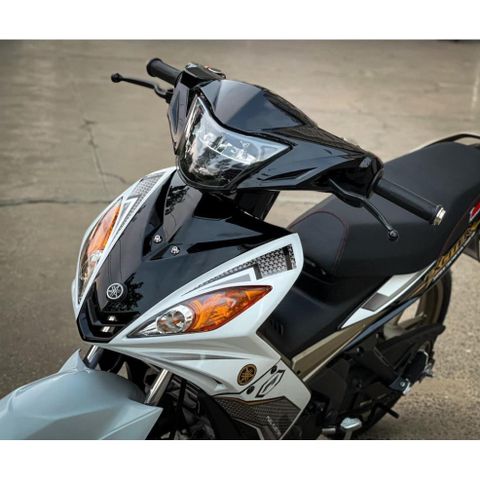 Tem rời Exciter 135 2010 Fi trắng đen, thiết kế đẹp mắt, in sắc nét, 3 lớp không bay màu MD00148 Cao Cấp